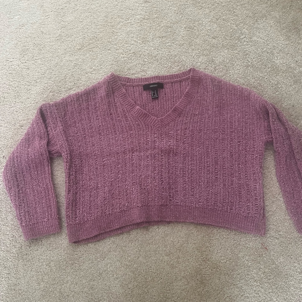 Cropped sweater